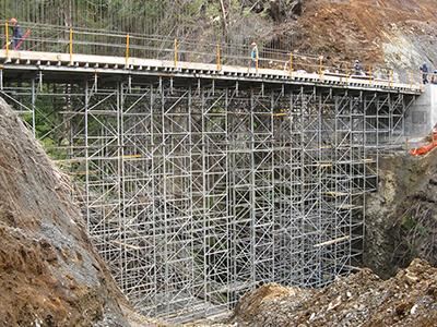 Andamios para la construcción 